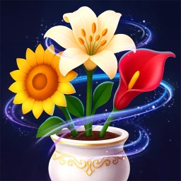 Icône de Magic Bloom Sort